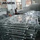 Laser Cut Stainless Decorative Metal Fencing Panels Around Pool